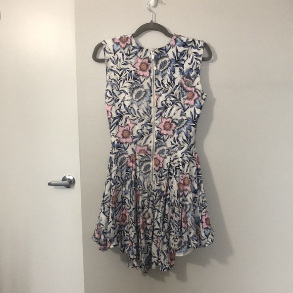 H&M | Floral Fit & Flare Mini Dress - Picture 3 of 7